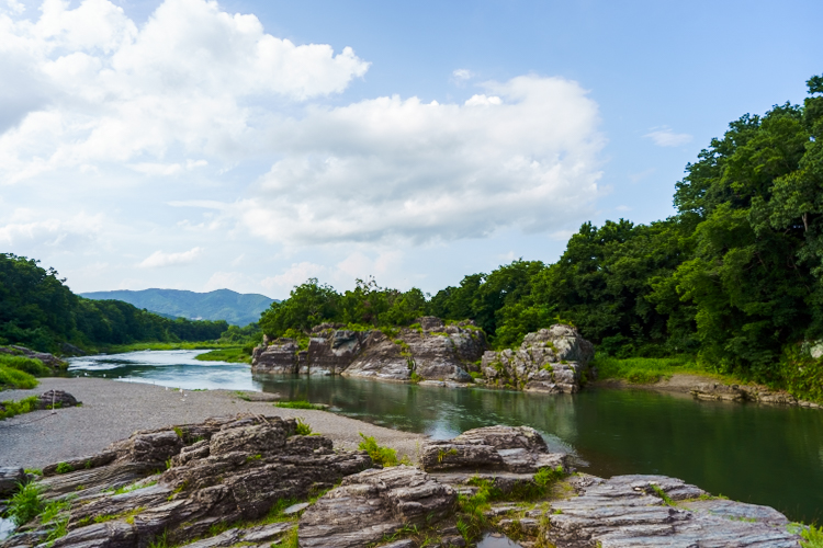 長瀞の岩畳