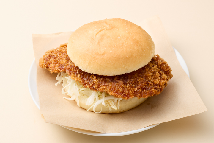 わらじかつバーガー