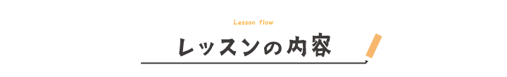 レッスンの内容